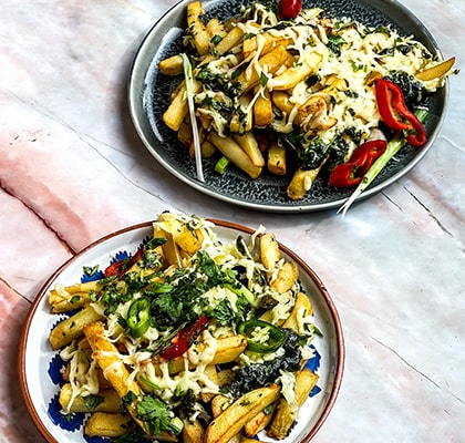 Zesty Cheese & Chutney Loaded Chips