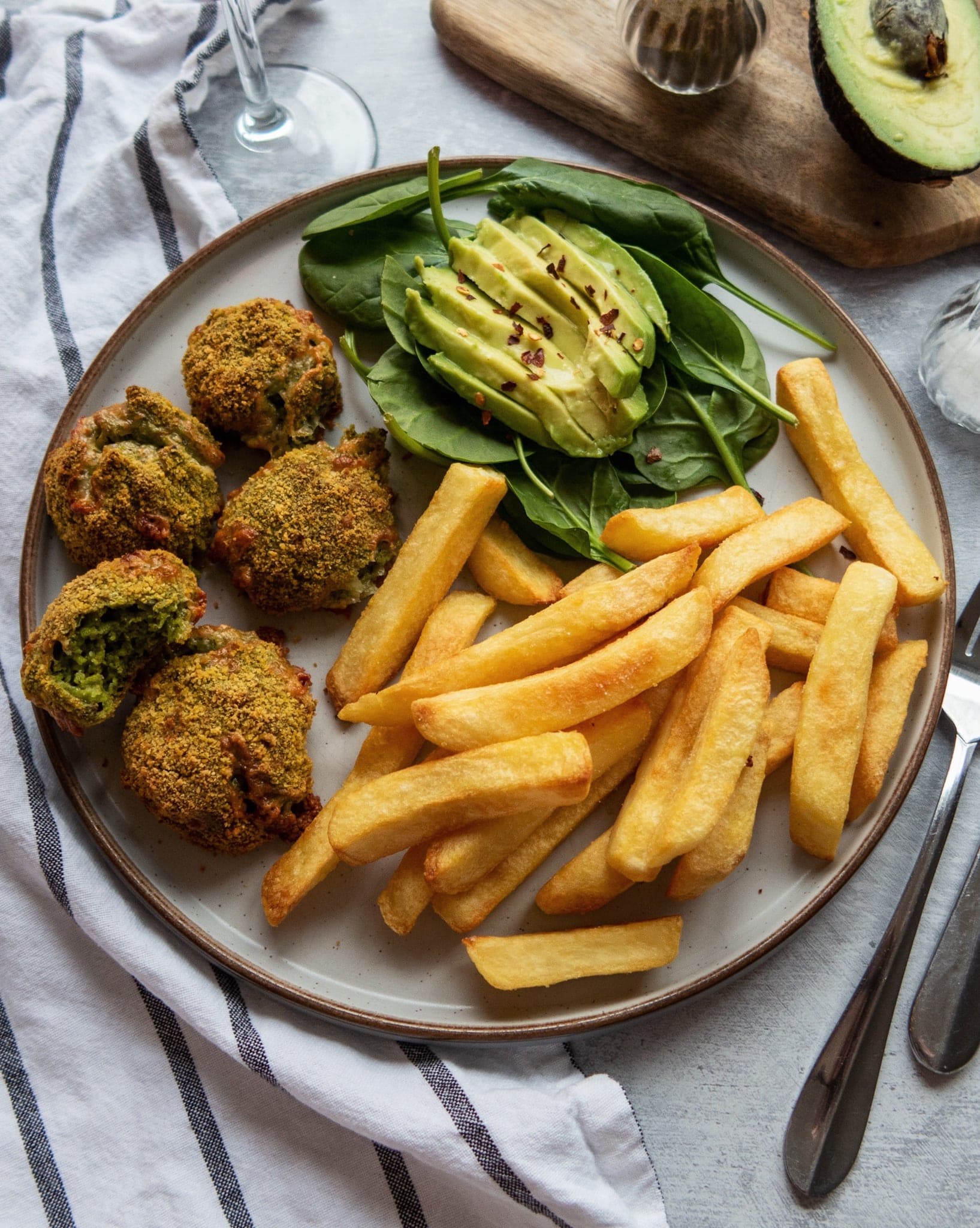 Homemade Veggie Nuggets and Chips