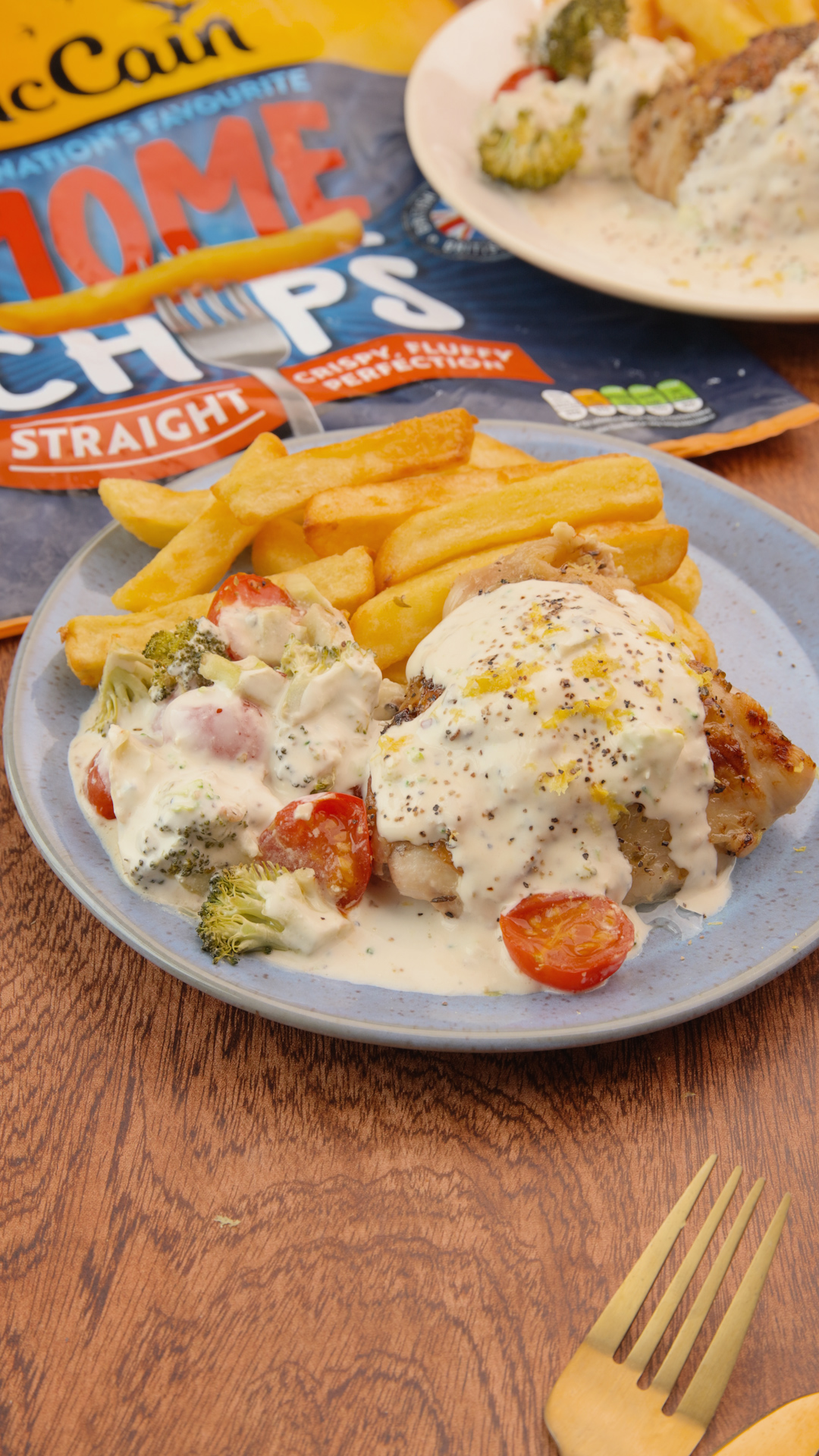 Creamy Boursin Chicken & Chips 