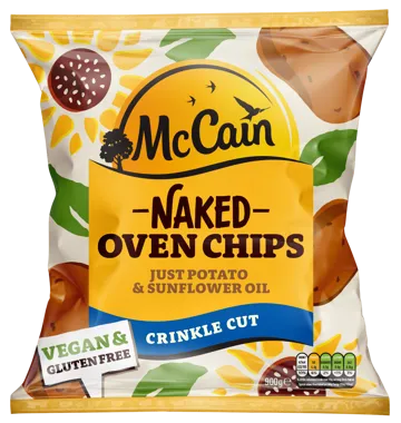 Naked Oven Chips Crinkle Cut