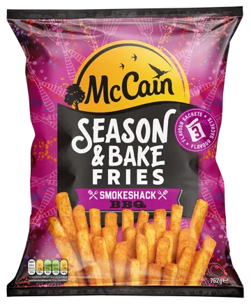 Season and Bake Fries Smokeshack BBQ