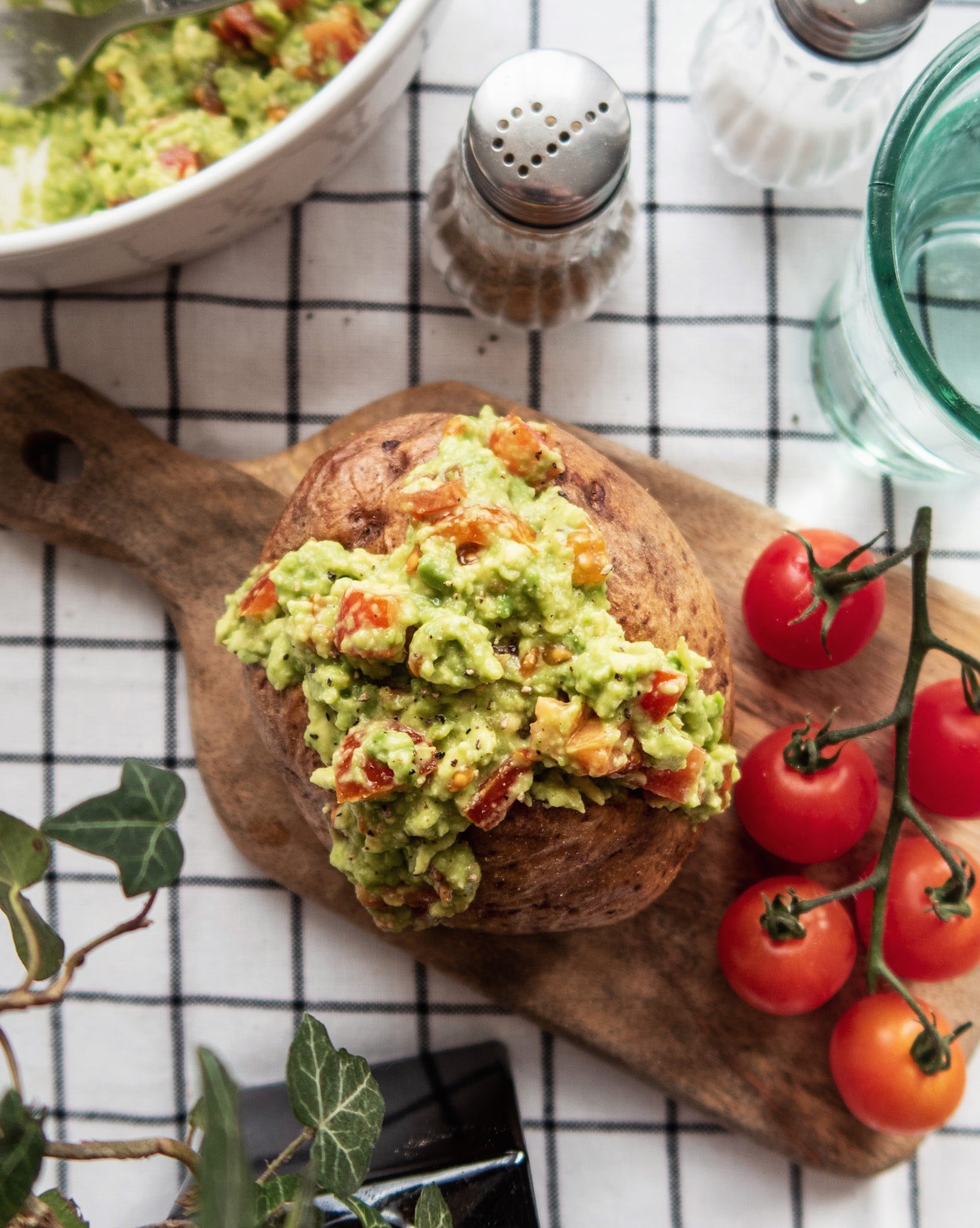 Guacamole Loaded Jacket Potato
